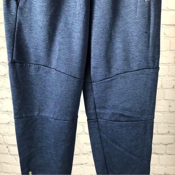 Youth (Boys) Russell Navy Blue Sweatepants with Lime Green Accents. Size 14/16 - Picture 7 of 12
